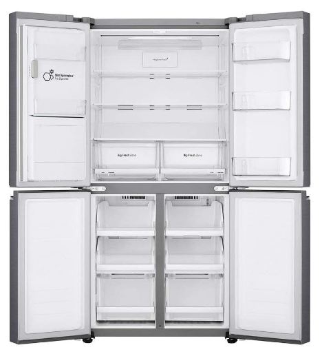 melhores-geladeiras-3-portas-LG-428-litros-interior